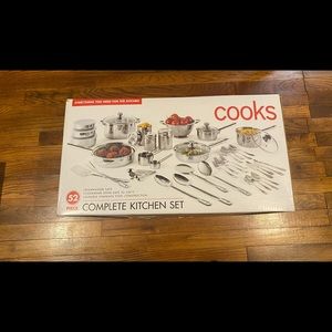 Complete Kitchen Set 52 Piece Cookware Set